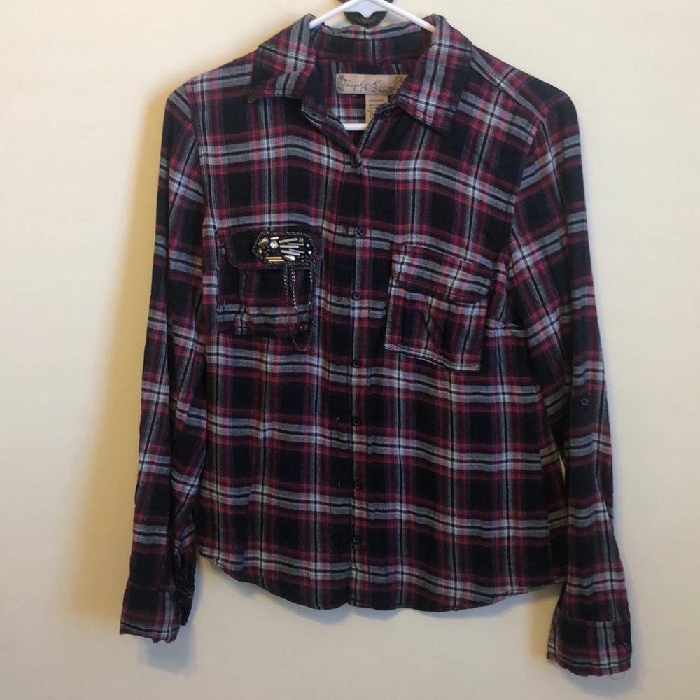 Flannel button up